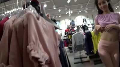 PUBLIC THREESOME SEX AT THE MALL 19 min